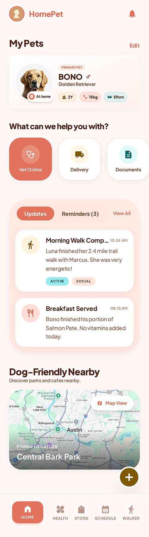 Home Dashboard