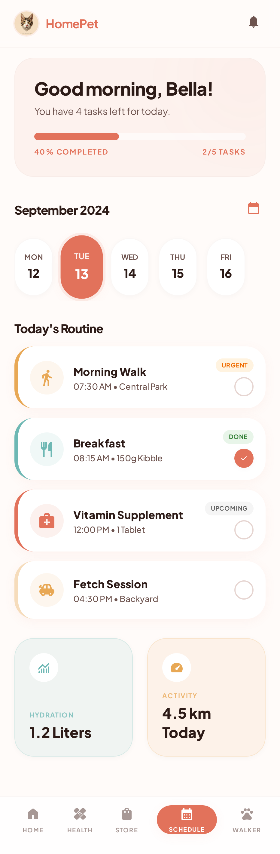 Smart Schedule